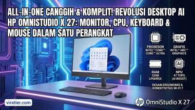 Revolusi Desktop AI: Bedah Tuntas HP OmniStudio X 27, Sang Penakluk Meja Kerja Modern