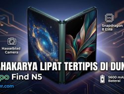 Mahakarya Lipat Tertipis di Dunia: Mengupas Tuntas Oppo Find N5, Smartphone Masa Depan yang Mengubah Standar Flagship