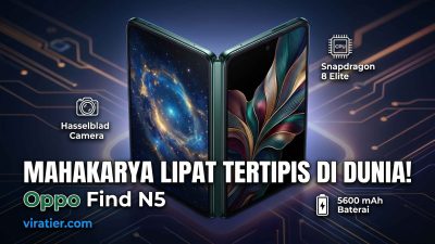 Mahakarya Lipat Tertipis di Dunia: Mengupas Tuntas Oppo Find N5, Smartphone Masa Depan yang Mengubah Standar Flagship