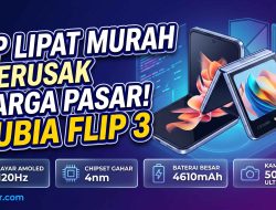 ZTE Nubia Flip 3: Era Baru HP Lipat Murah Berkualitas Premium dengan Layar Sekunder 4 Inci dan Chipset Gahar