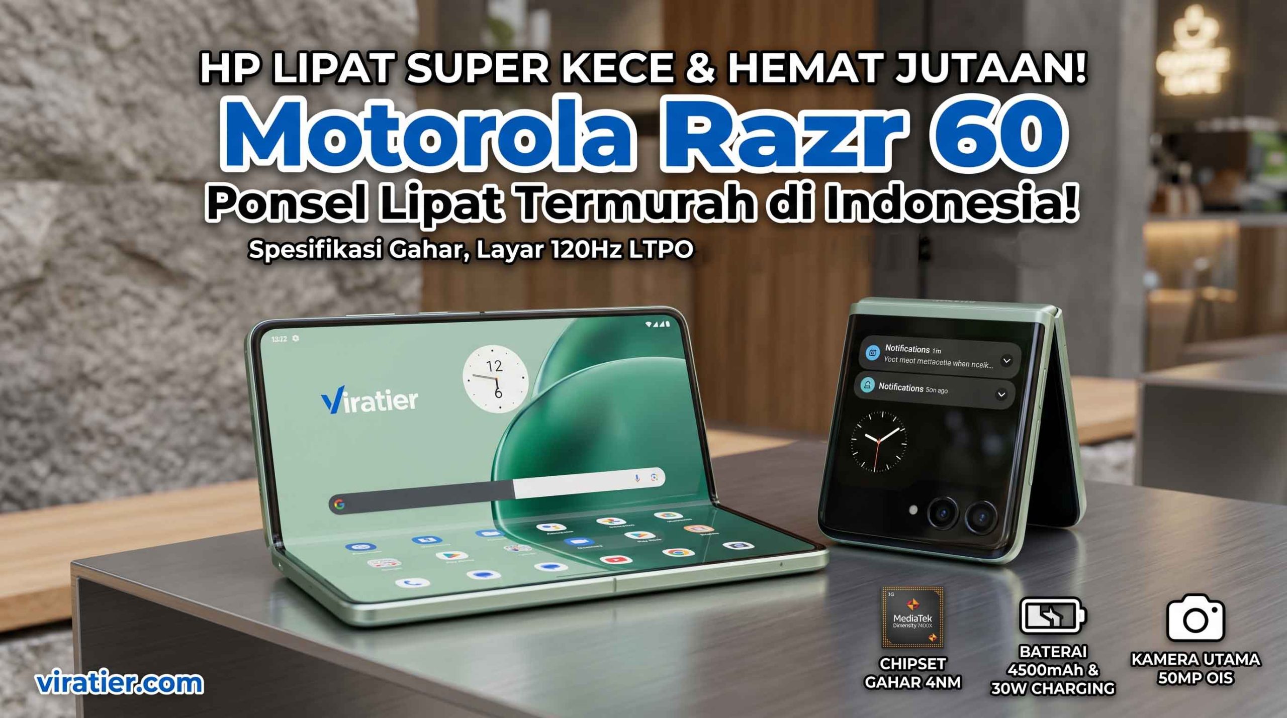 Evolusi Ponsel Lipat Terjangkau: Kupas Tuntas Motorola Razr 60, Spesifikasi Premium, dan Harga Resmi di Indonesia 1