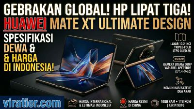 HUAWEI MATE XT Ultimate Design HP Lipat Tiga Revolusioner!