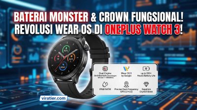 Menaklukkan Pasar Smartwatch: Ulasan Mendalam OnePlus Watch 3 dengan Daya Tahan Baterai Monster dan Mahkota Berputar Fungsional