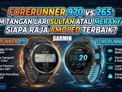 Garmin Forerunner 970 & 265 Raja Baru Layar AMOLED Lini Premium Versus Kasta Menengah Andalan Para Pelari Hebat