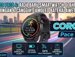 Coros Pace 4 Resmi Hadir dengan Layar AMOLED & GPS  Ganda, Tantangan Berat Buat Kompetitor!