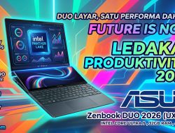Masa Depan Multitasking: Review Lengkap ASUS Zenbook DUO 2026 (UX8407) dengan Intel Panther Lake