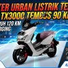 United E-Motor TX3000: Motor Listrik Kencang dan Tangguh Penghancur Segala Medan Urban