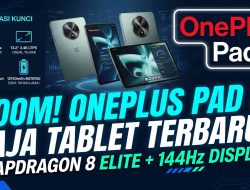 OnePlus Pad 3: Tablet Monster Snapdragon 8 Elite yang Siap Mengguncang Pasar Produktivitas dan Gaming Klasik