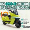 Nyetir Tanpa Takut Jatuh: Menjajal Omoway Omo-X, Motor Listrik Pintar Buat Kalian yang Bosan Kaki Pegal di Kemacetan
