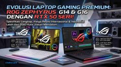 Evolusi Laptop Gaming Premium: Ulasan Lengkap ASUS ROG Zephyrus G14 dan G16 Generasi Terbaru dengan GeForce RTX Seri 50