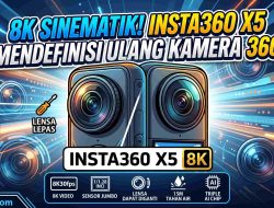 Evolusi Sempurna Kamera 360 Derajat: Insta360 X5 Hadirkan Resolusi 8K Sinematik, Sensor Jumbo, dan Desain Lensa yang Bisa Diganti!