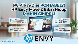 HP Envy Move 2: Revolusi PC All-in-One Portable yang Bikin Ruang Kerja Kalian Makin Fleksibel Tanpa Batas