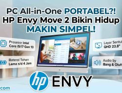 HP Envy Move 2: Revolusi PC All-in-One Portable yang Bikin Ruang Kerja Kalian Makin Fleksibel Tanpa Batas