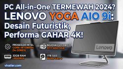 Lenovo Yoga AIO 9i: Ketika Kemewahan Desain dan Kekuatan Komputasi Menyatu dalam Satu Layar 4K Raksasa