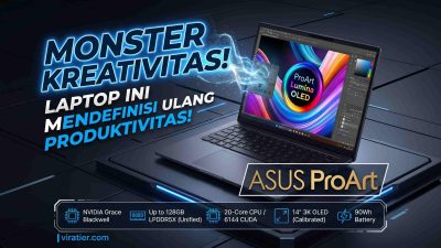 Era Baru Kreativitas Digital: Menghancurkan Batas Performa Bersama Asus ProArt P14 RTX Spark