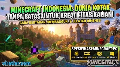 Minecraft: Menjelajah Dunia Tanpa Batas di Game Sandbox Terpopuler Sepanjang Masa