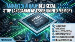 Beli Sekali $3.999 Stop Langganan AI Cloud! AMD Ryzen AI Halo Resmi Meluncur, Spesifikasi Monster Berbasis Strix Halo Bikin NVIDIA dan Apple Ketar-Ketir