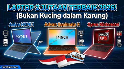 10 Rekomendasi Laptop Terbaik Harga 2 Jutaan Tahun 2026