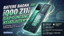 iQOO Z11i Resmi Meluncur: Baterai Badak 6500 mAh dan Snapdragon 4 Gen 2 Siap Guncang Kelas Terjangkau!